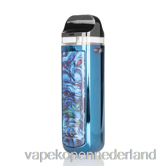 Elektronische Sigaret Vape Smok Rpm 2 80w Pod Mod Kit Blauw Prisma